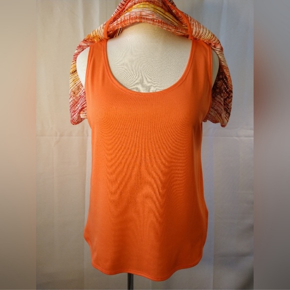 Notations 2 piece vibrant multi color short sleeve shirt blouse Size: XL - Picture 6 of 9